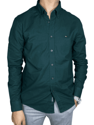 Chemise Tommy Hilfiger - Verte