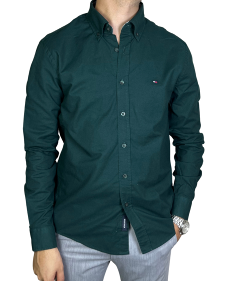 Chemise Tommy Hilfiger - Verte