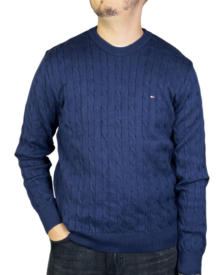 Pull Tommy Tricot – Bleu Marine