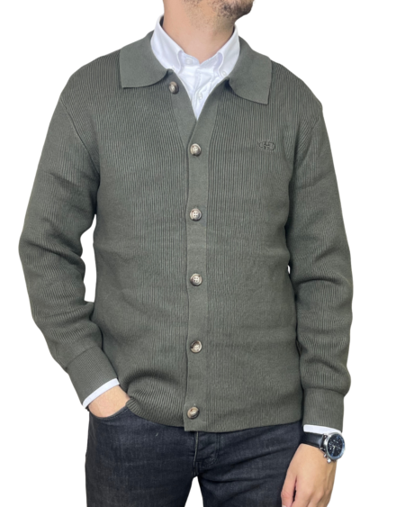 Cardigan Salvatore Ferragamo – Vert Olive