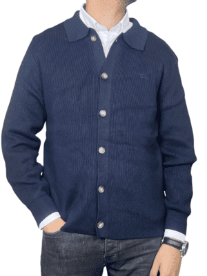 Cardigan Salvatore Ferragamo – Bleu Marine