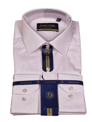 Chemise Fil à Fil – Rose Clair