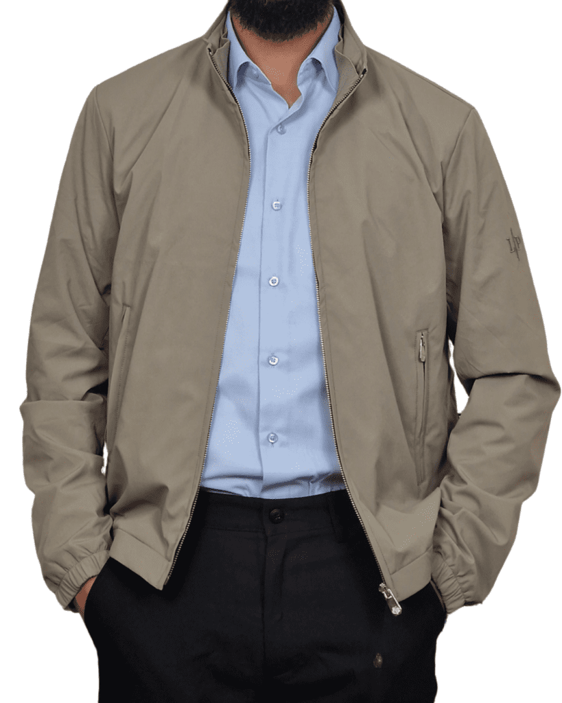 Veste Légère Tissu Italien — Collection Signature