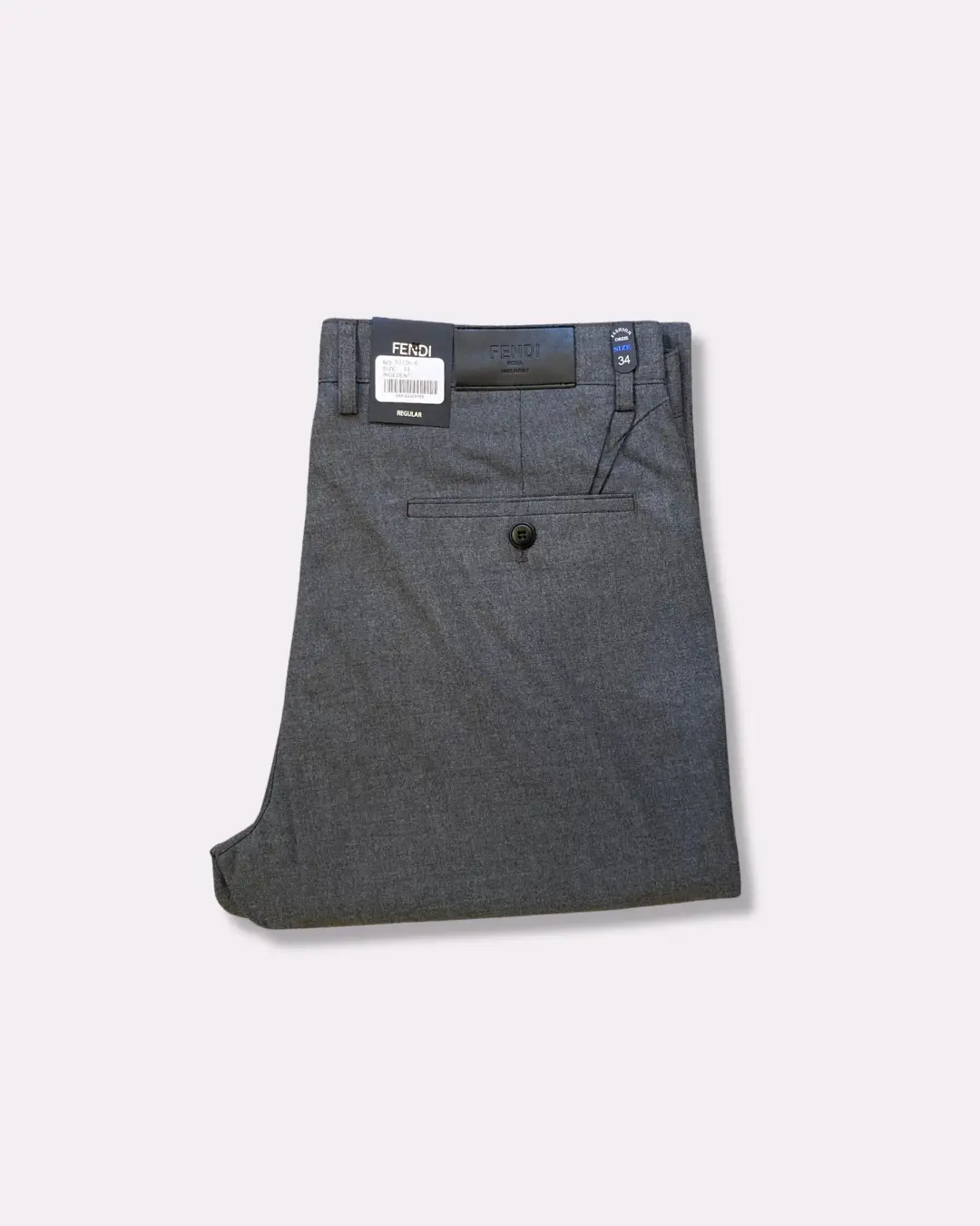 Pantalon Gris ajusté