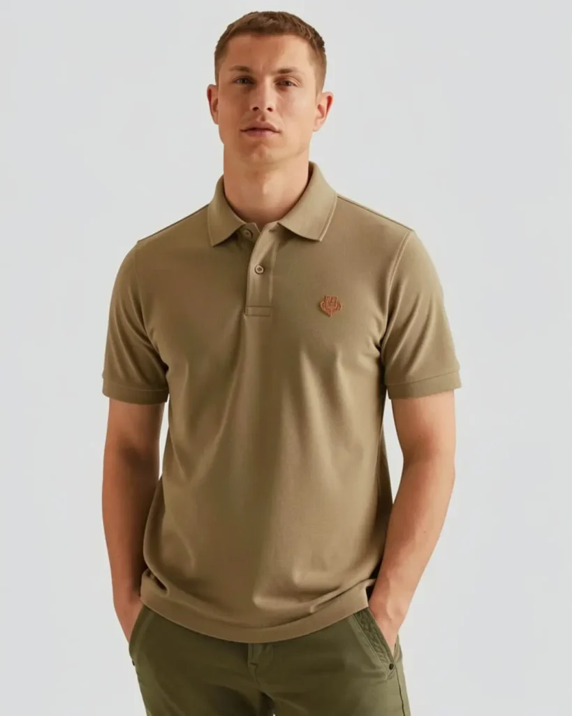 Polo olive Homme Maroc