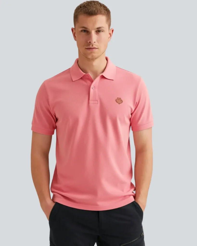 Polo Rose Homme Maroc