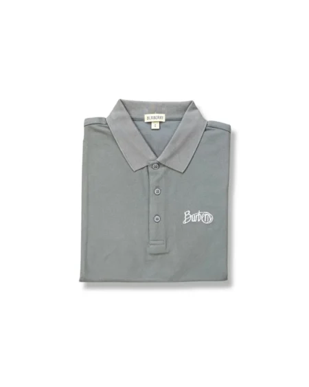 Polo Gris Ardoise Homme