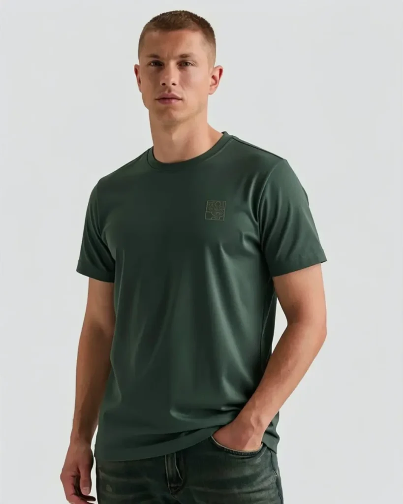 T-shirt Coton Léger — Logo Brodé